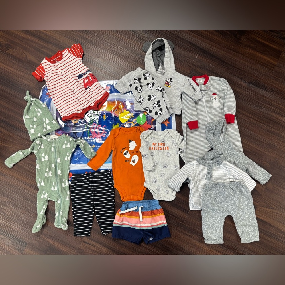 Baby Clothing Bundle with Various Designs